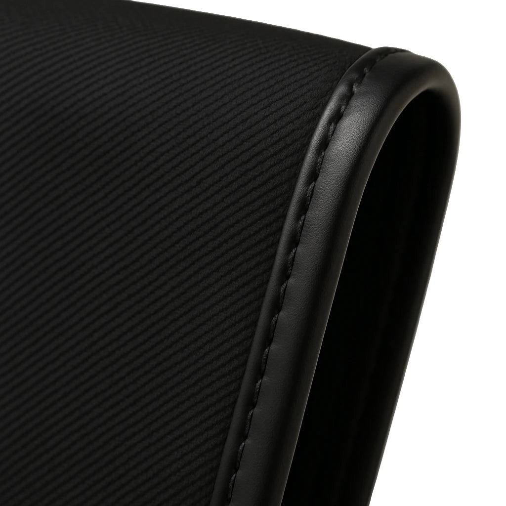 The Original Pouch Pouch™ (Black Twill & Black Leather Trim)